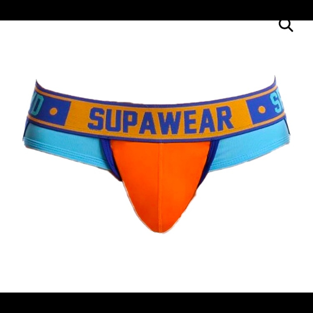 Supawear Mens Orange Jockbrief Jockstrap in Apollo Orange Worn once. Size XS
